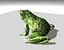 frog 3d obj
