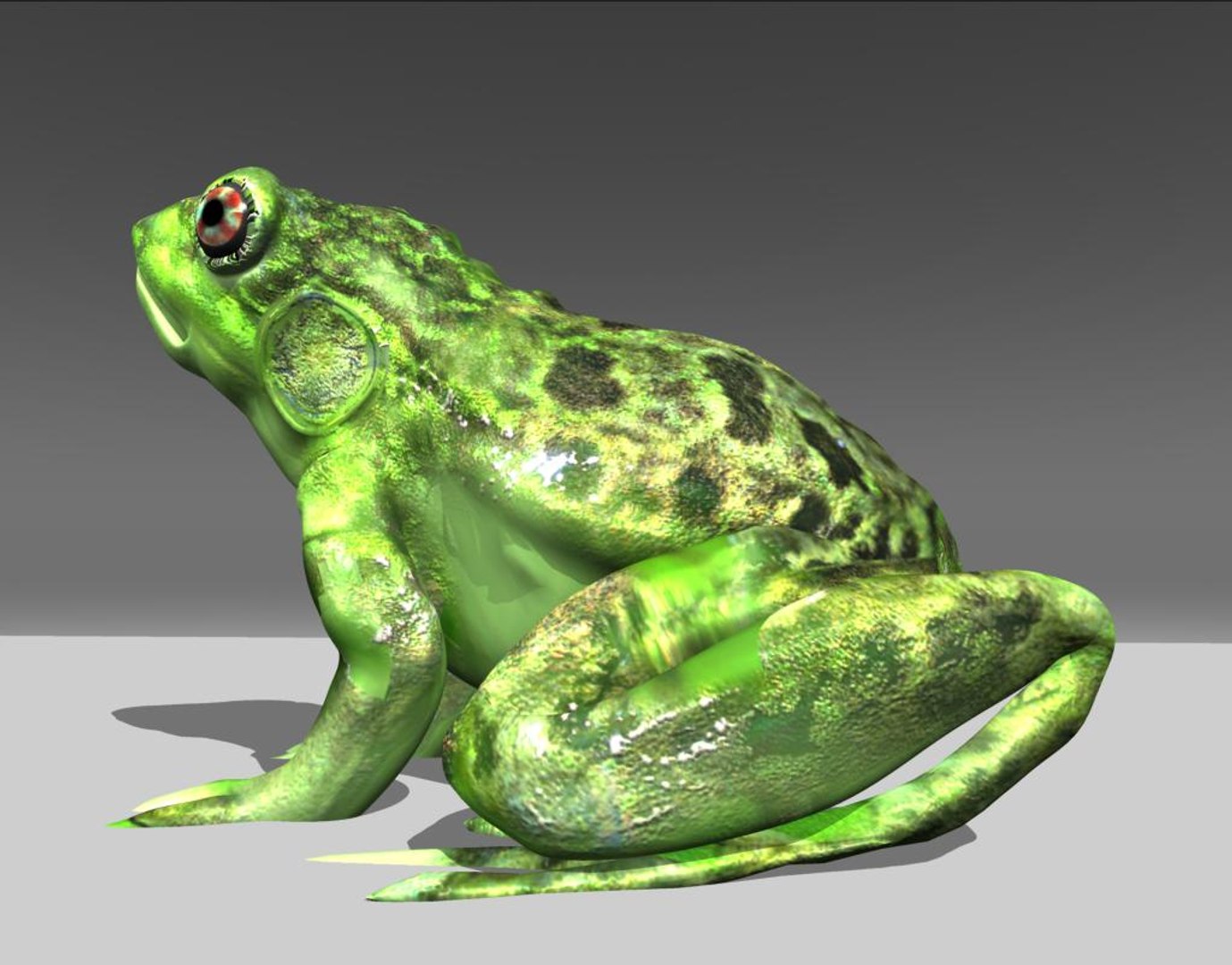Frog 3d Obj