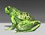 frog 3d obj