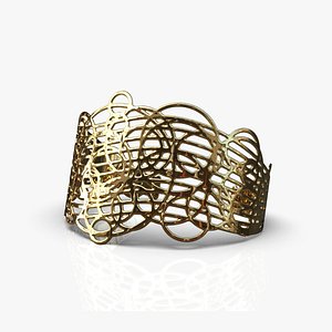 Fashion bracelet 3D model