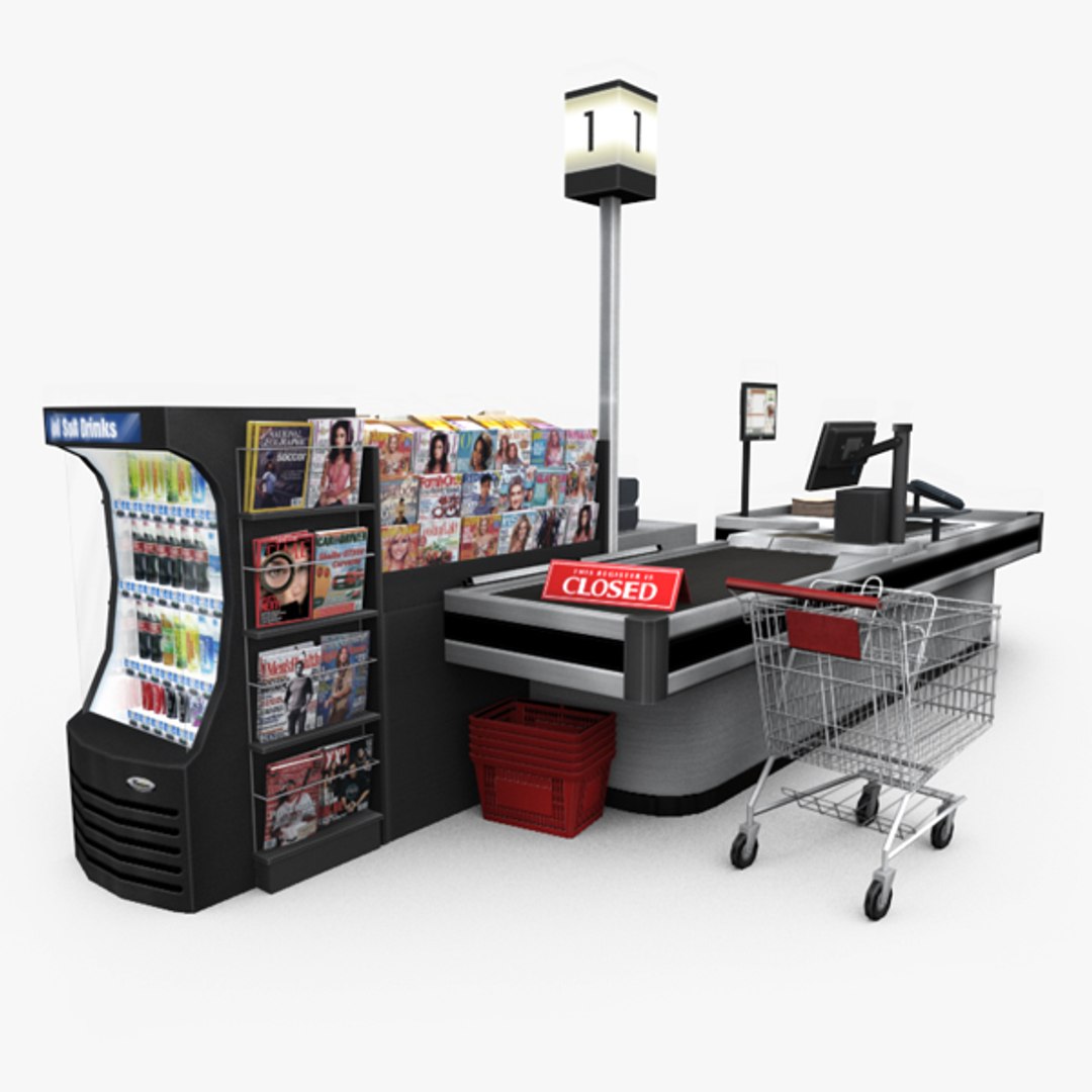 3d Grocery - Model