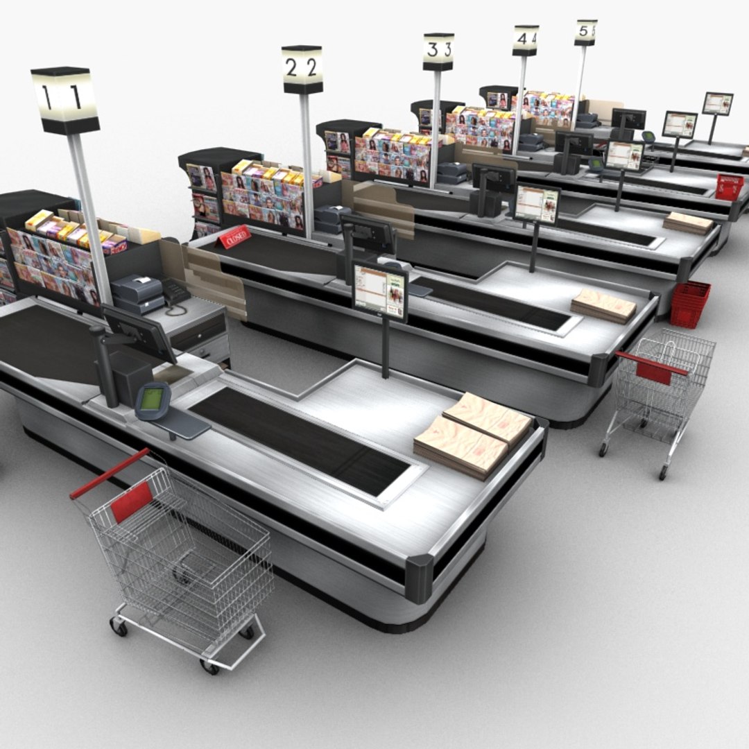 3d Grocery - Model