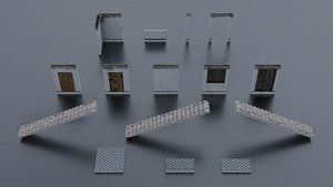 Easy House Generator - Unreal Engine UE4 3D model