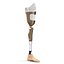 3d model prosthetic leg arm rigged
