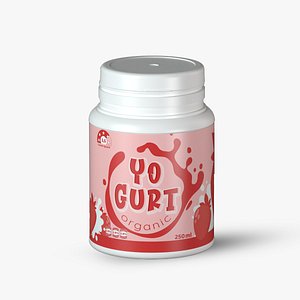 Medicine Plastic Bottle 3D model