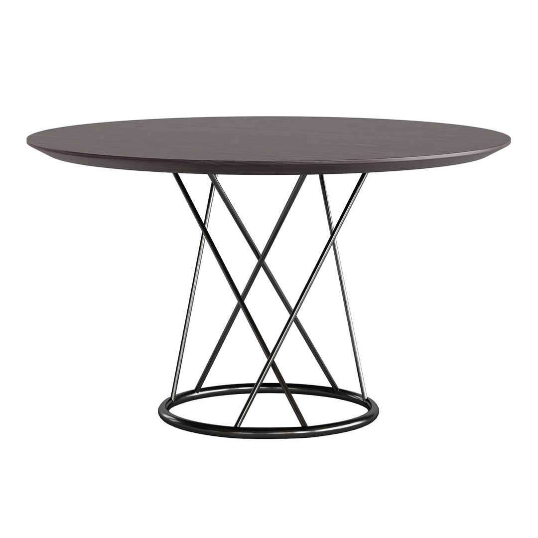 Table And Chair Torcello Luchino By Flexform 3D Model - TurboSquid 2425751