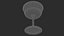 3D Fizzio Champagne Glass model