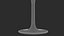 3D Fizzio Champagne Glass model
