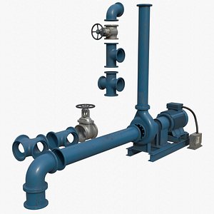 Water Pump 3B model