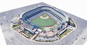 3D Angel Stadium model
