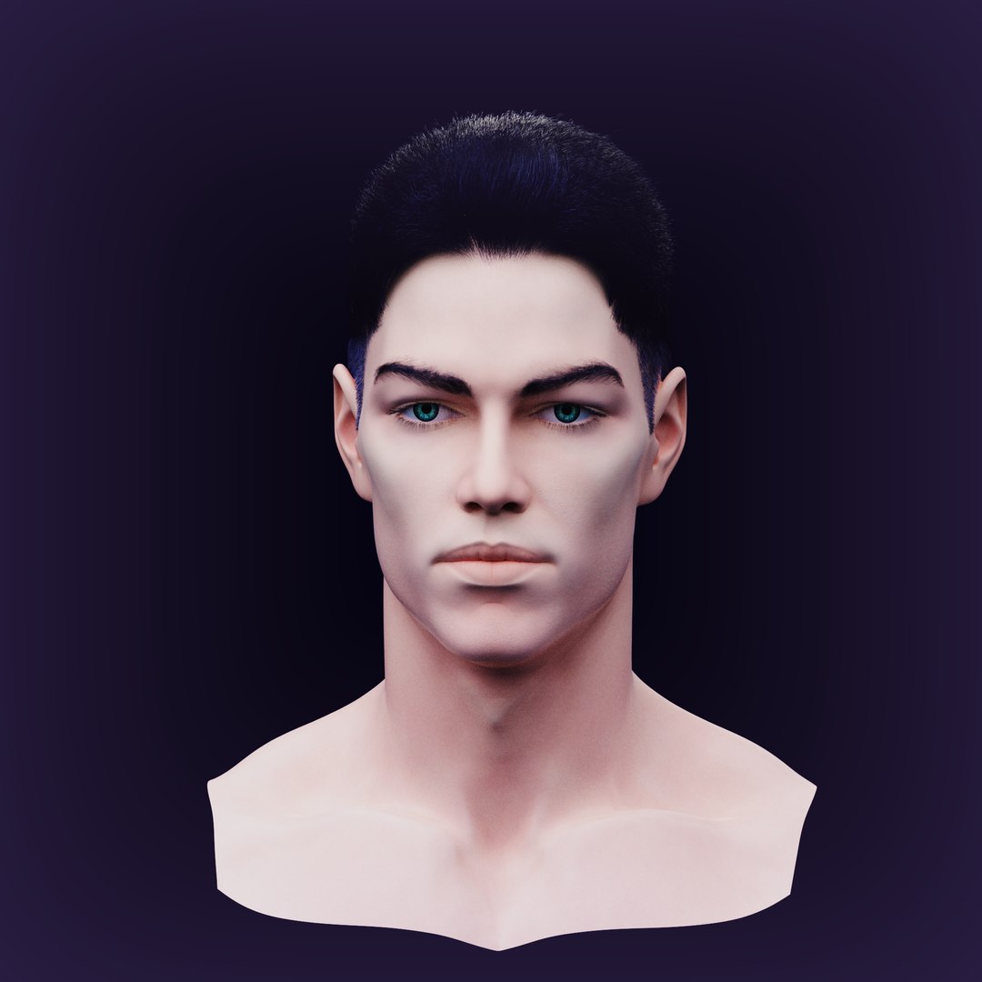 3D Model Transhumanist Realistic Head - TurboSquid 2216345