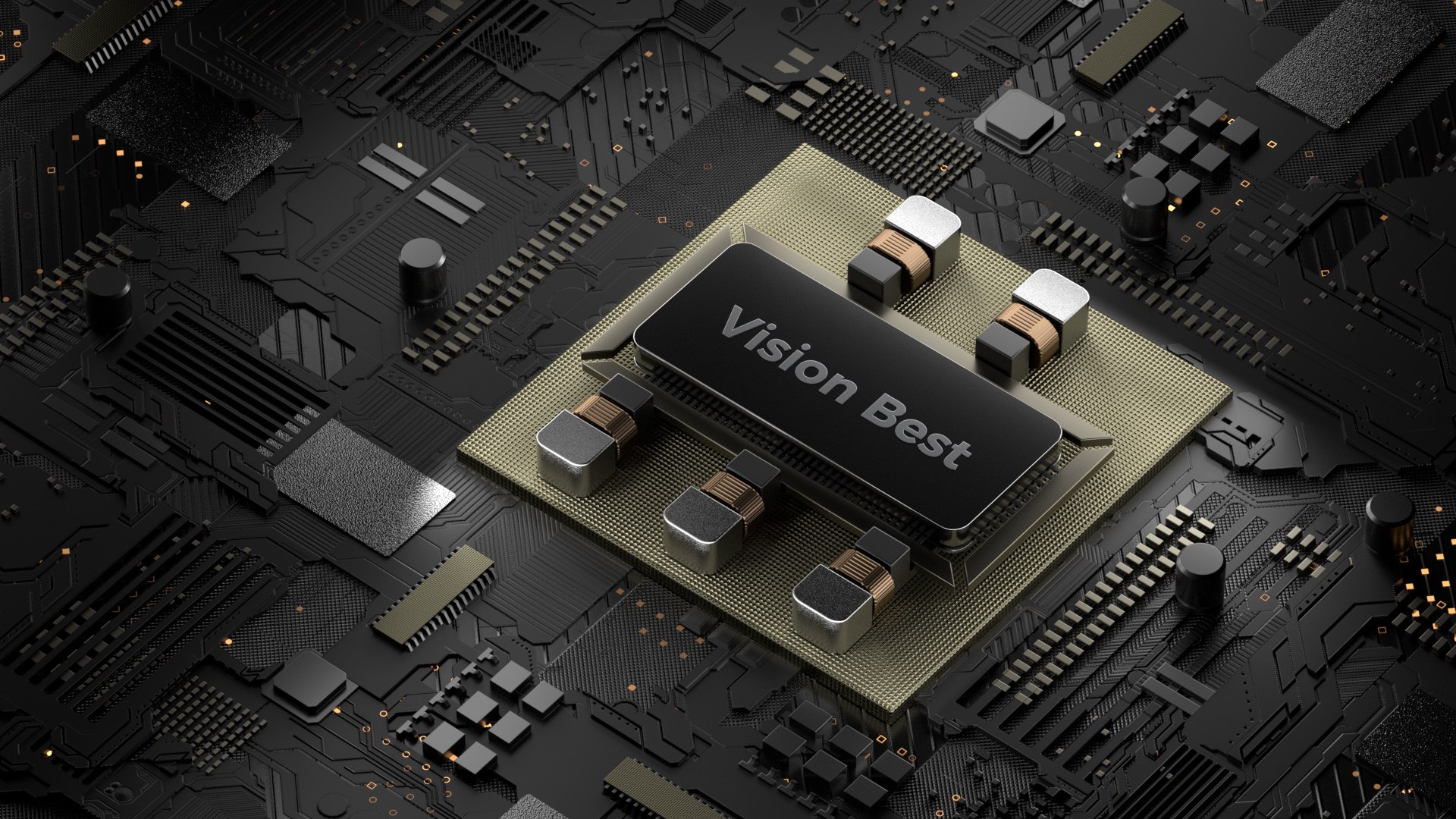 3D Vision CPU Chip Concept Design Model - TurboSquid 2281105