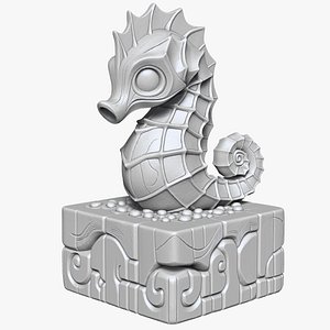 3D Seahorse