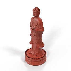 Buddhist Statue Wat Phothikyan Phut Thak Tham for  Print