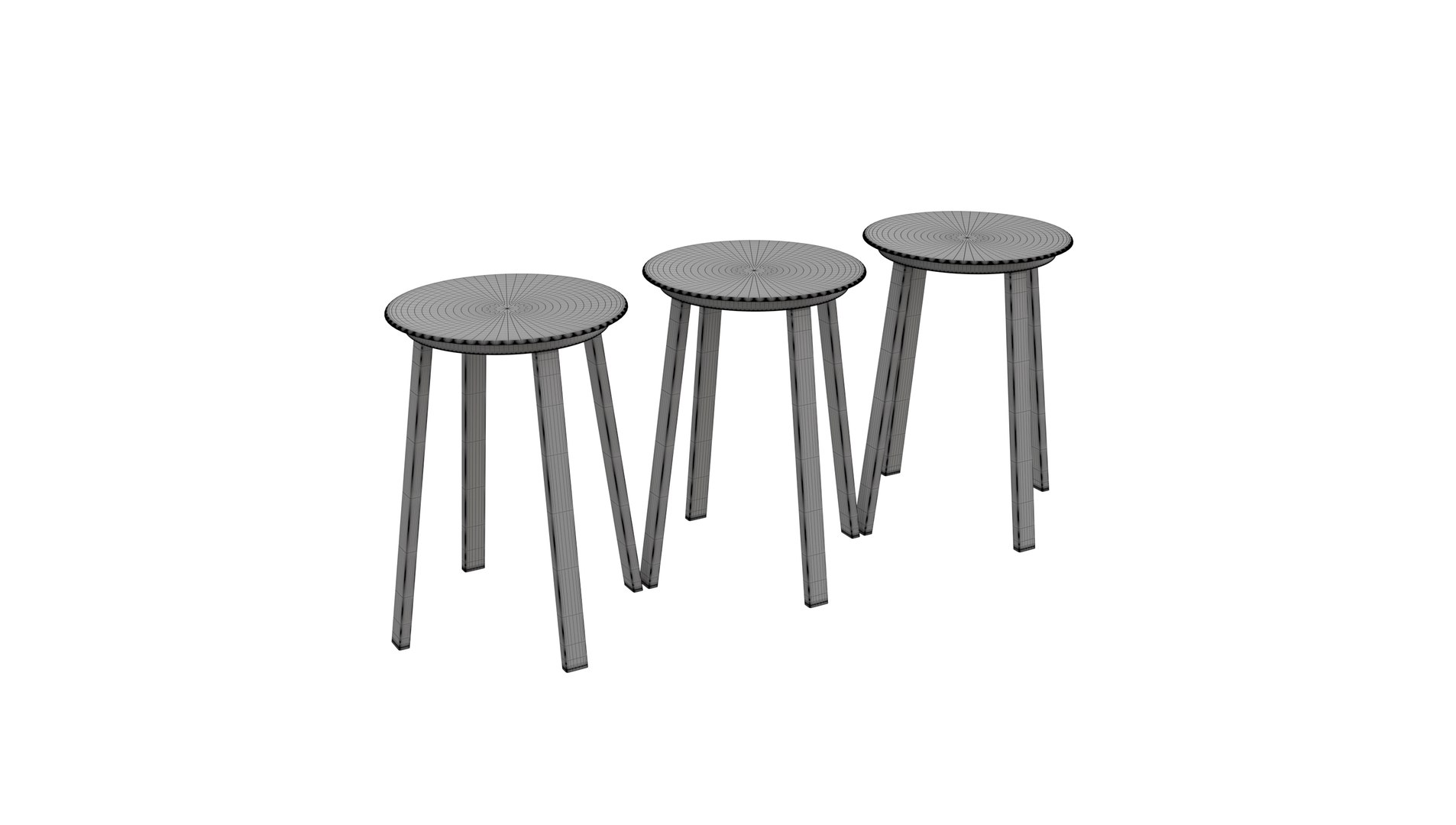 Revolver Stool 3D Model - TurboSquid 1946492