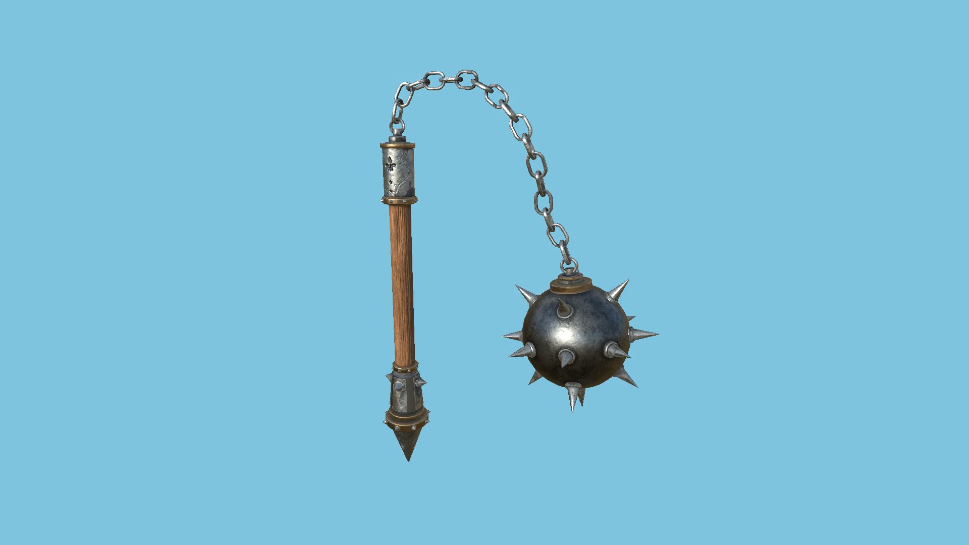 10 Medieval Flail Collection - Character Fantasy Weaponry 3D model https://p.turbosquid.com/ts-thumb/9N/cTDo6h/lm/r2r4/png/1629322090/1920x1080/fit_q87/46fa006dac7197fc8f896de73b700d291096264b/r2r4.jpg