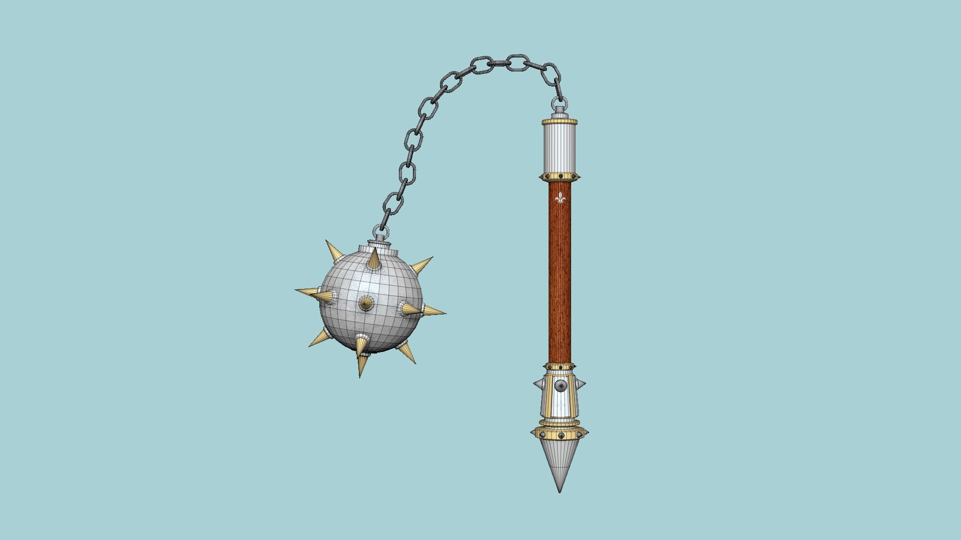 10 Medieval Flail Collection - Character Fantasy Weaponry 3D model https://p.turbosquid.com/ts-thumb/9N/cTDo6h/zo/r3wire/png/1629322117/1920x1080/fit_q87/27cb628bde4885673b00a48adf55e895245f30d7/r3wire.jpg
