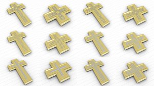3D crosses vol 11 model