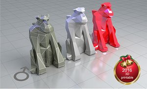 monkey 3d printing 2016