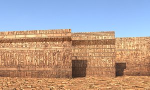 Egyptian Walls Pack 3D