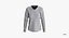 Colección de cuello de hombro caído V camiseta femenina