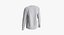 Colección de cuello de hombro caído V camiseta femenina