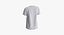 Colección de cuello de hombro caído V camiseta femenina