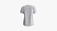 Colección de cuello de hombro caído V camiseta femenina