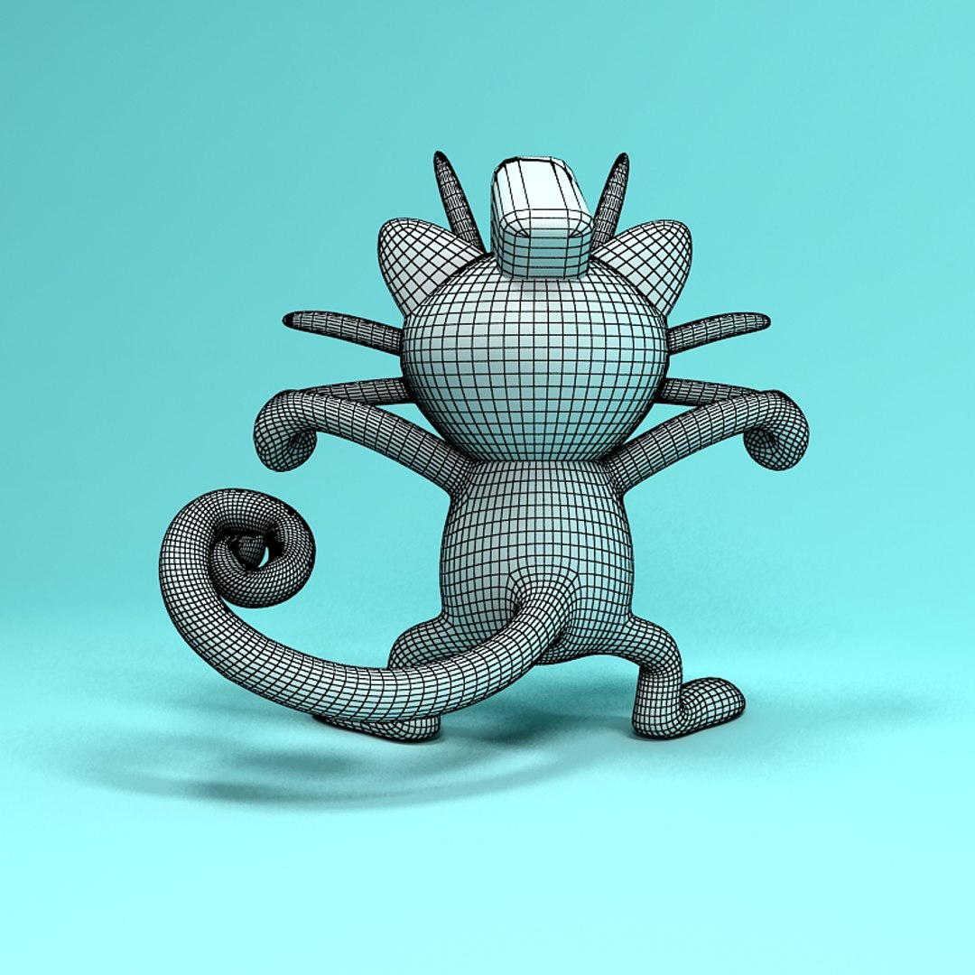 Japanese Pokemon Toys 3d Model