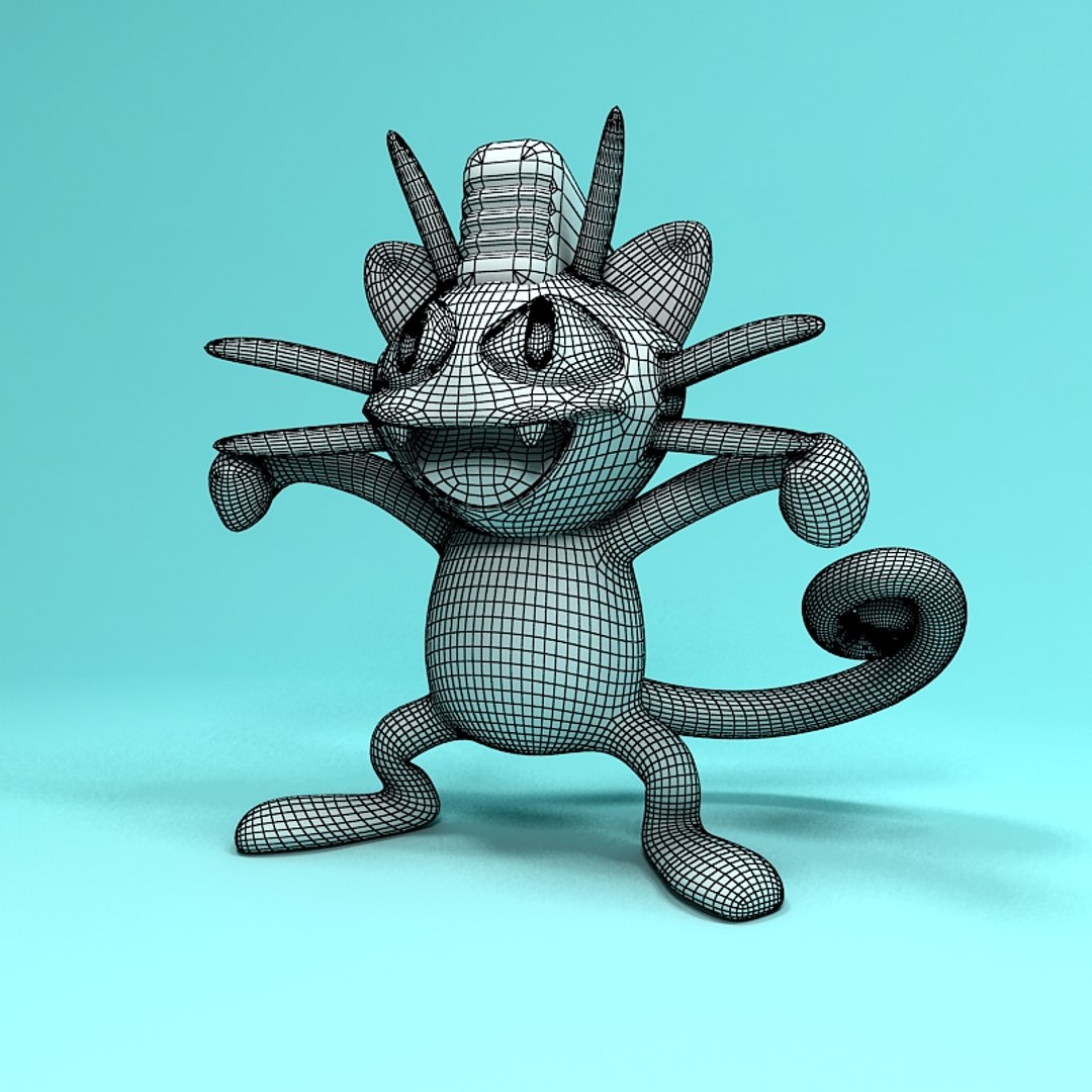 Japanese Pokemon Toys 3d Model