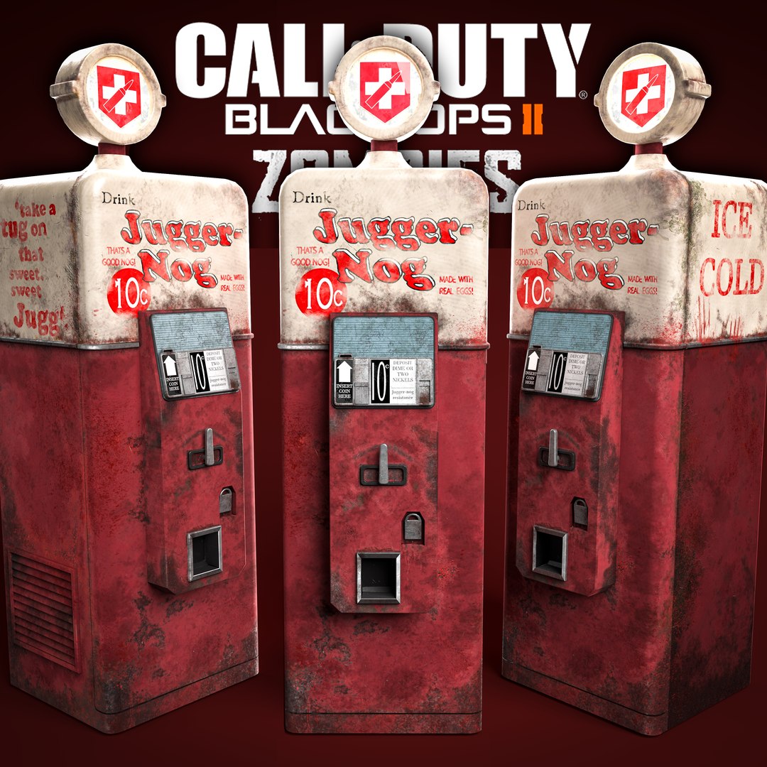3D Call Of Duty Black Ops II Jugger-Nog Perk Machine - TurboSquid 2284178