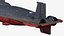 Akula Project 941 Typhoon Class Ballistic Missile Submarine Rigged for Cinema 4D model