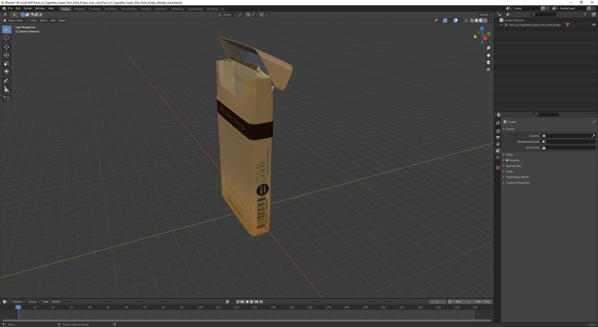 3D Pack of Cigarettes Super Slim Gold Empty model https://p.turbosquid.com/ts-thumb/9O/8kBXnT/0E/packofcigarettessuperslimgoldempty3dsmodel018/jpg/1726437316/1920x1080/fit_q87/a10ccd94e72759c76efd21f05f66bbd186c32bc5/packofcigarettessuperslimgoldempty3dsmodel018.jpg