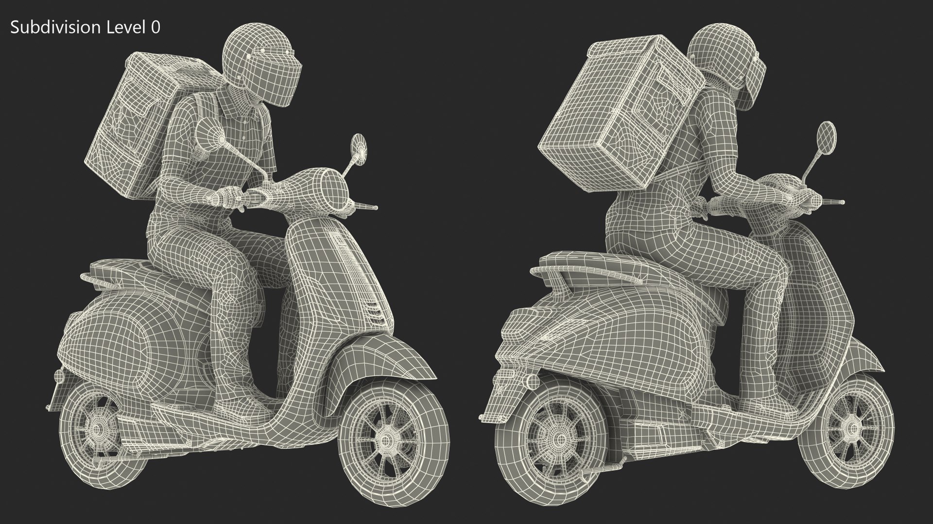 3D Delivery Man Riding Scooter model https://p.turbosquid.com/ts-thumb/9O/ErIlkR/GH/deliverymanridingscooter3dmodel022/jpg/1638441930/1920x1080/fit_q87/e0e86704088d5b3927bdc1d878fe538c1ff8607c/deliverymanridingscooter3dmodel022.jpg