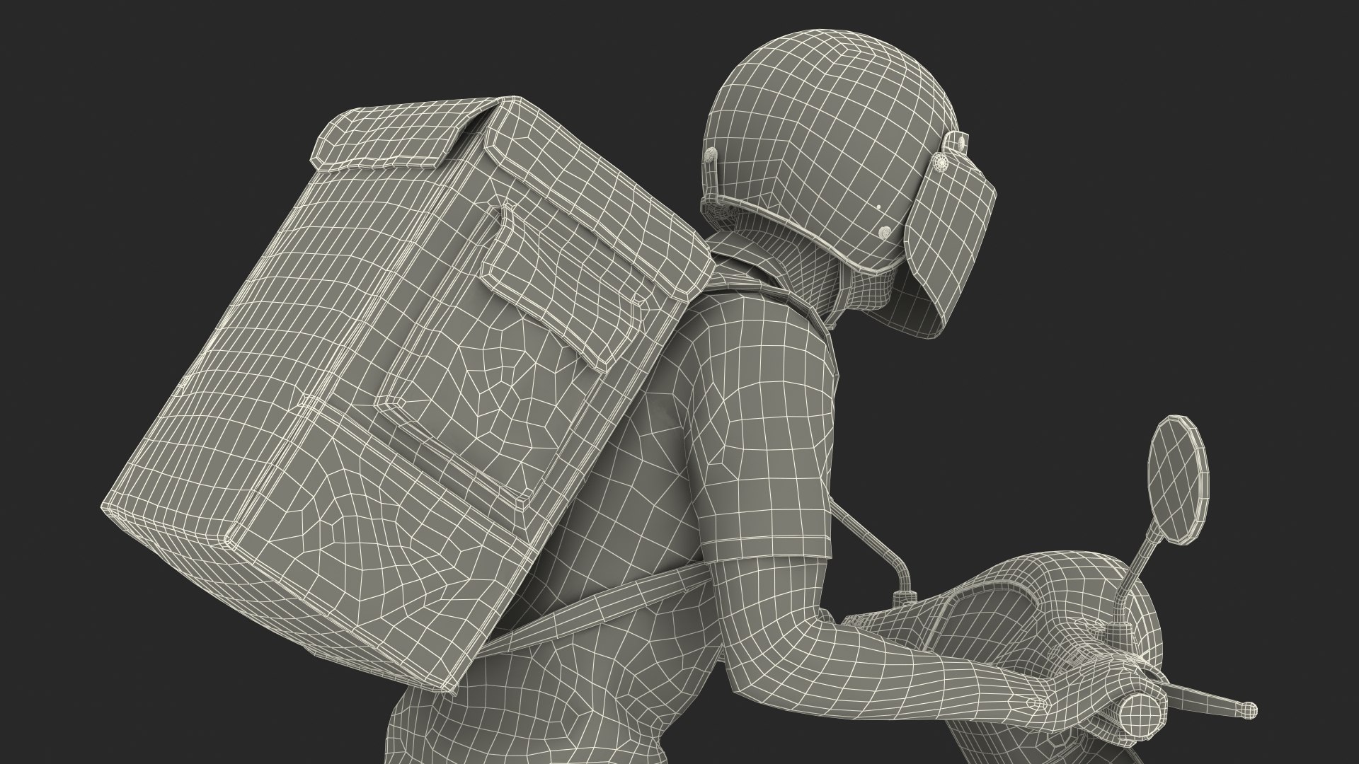 3D Delivery Man Riding Scooter model https://p.turbosquid.com/ts-thumb/9O/ErIlkR/IE/deliverymanridingscooter3dmodel035/jpg/1638441965/1920x1080/fit_q87/654e619118e3b63b07cbbc92793a73f3a2755524/deliverymanridingscooter3dmodel035.jpg