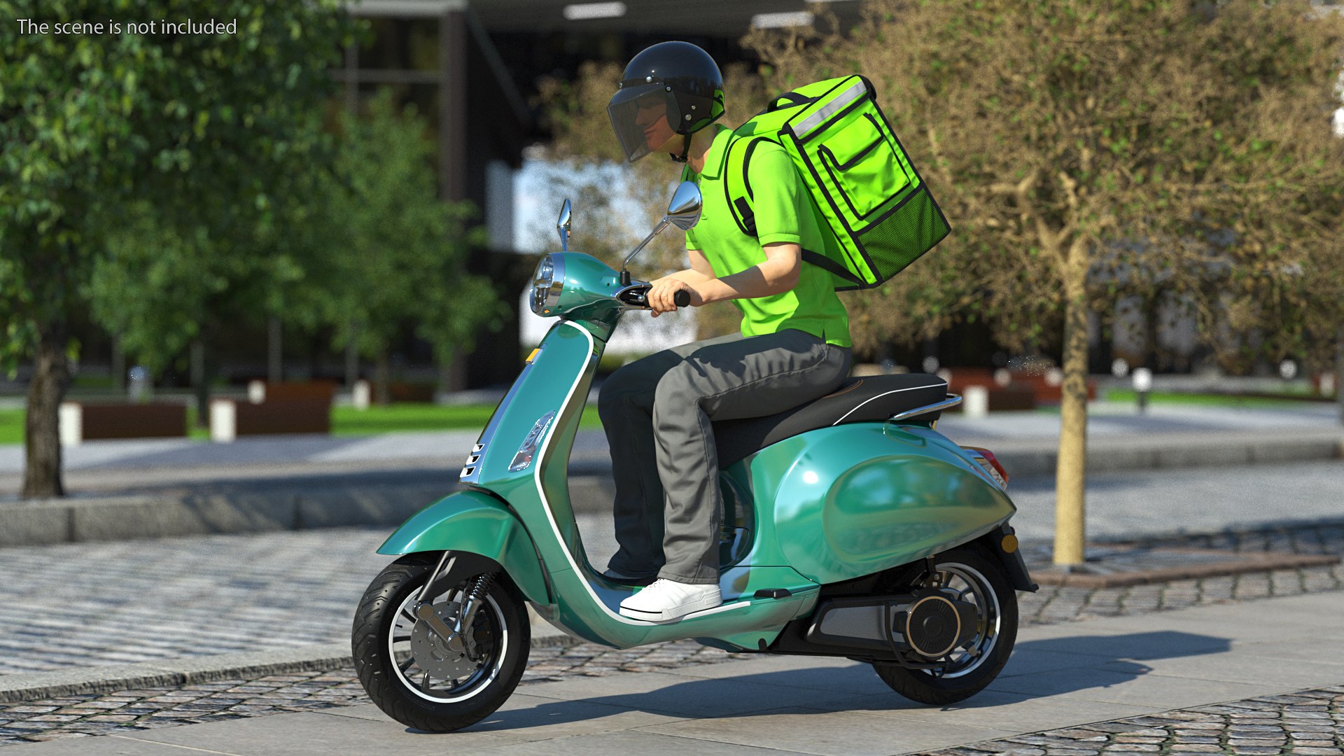3D Delivery Man Riding Scooter model https://p.turbosquid.com/ts-thumb/9O/ErIlkR/bG/deliverymanridingscooter3dmodel002/jpg/1638441868/1920x1080/fit_q87/c34a81fa8df479d01bf3921b8d9ad82cf6879f71/deliverymanridingscooter3dmodel002.jpg
