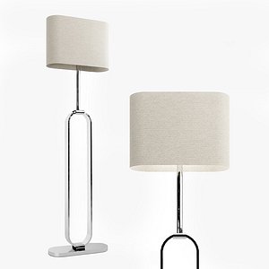 3D UPPVIND ikea floor lamp model