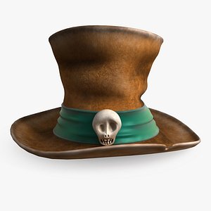 3d model hat
