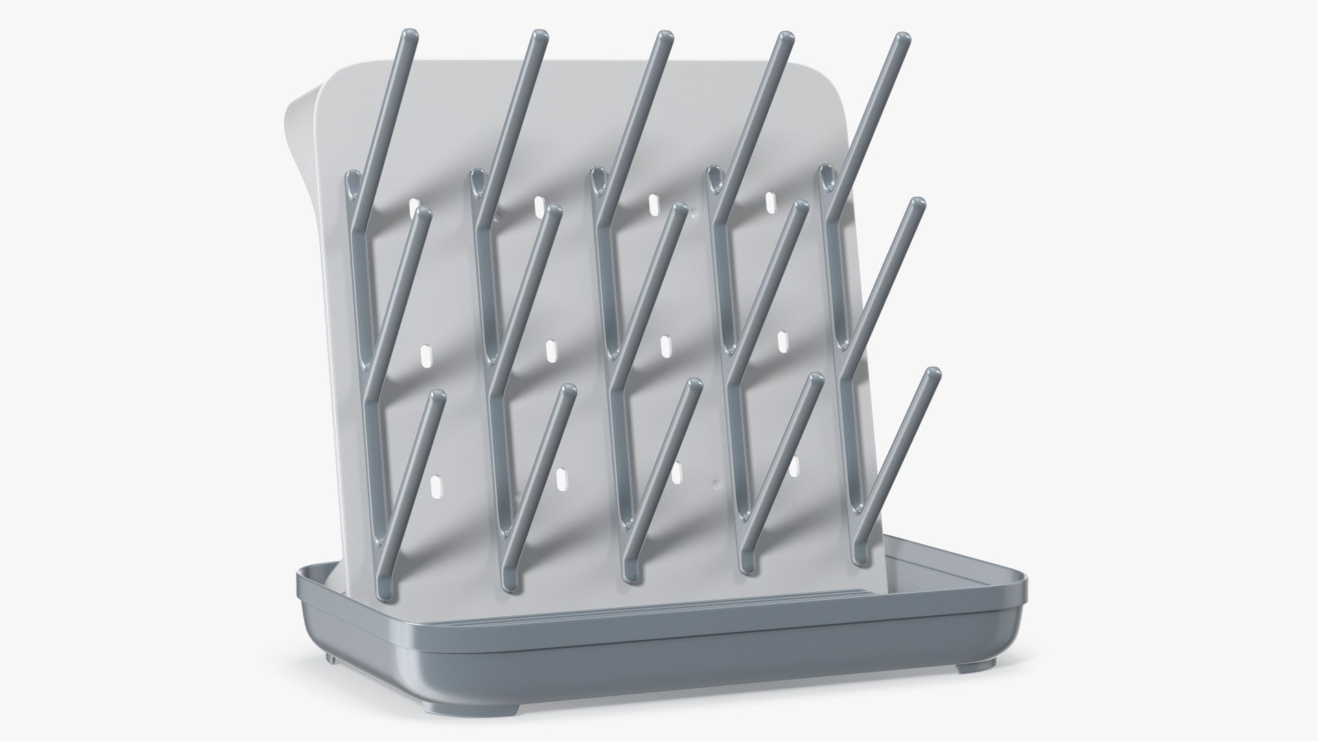 Baby Bottle Drying Rack 3D model preview