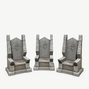Stone Throne model