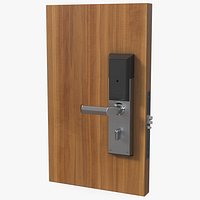 Smart RFID Hotel Door Lock Silver