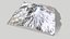 Mountain landscape Stratovolcano Griggs Alaska United States 3D model