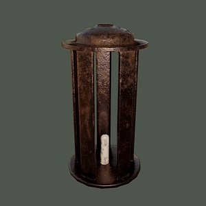 medieval lantern 3D model