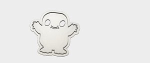 Dr. Who Adipose Cookie Cutter