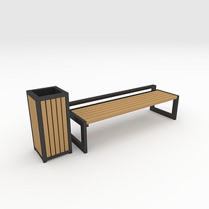 Bench Park 38 model