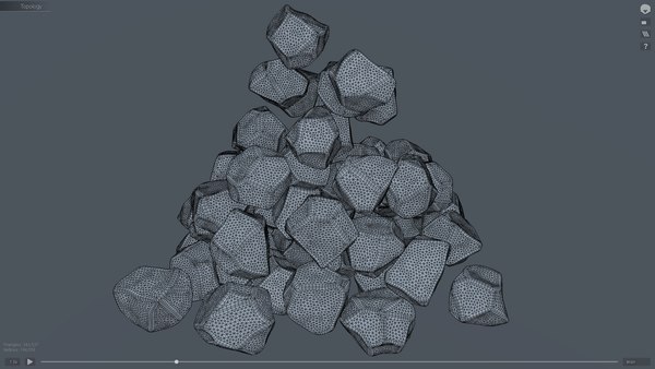 Ice cubes falling animation 1 3D 모델 - TurboSquid 2023892