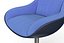 Chaise design en tissu