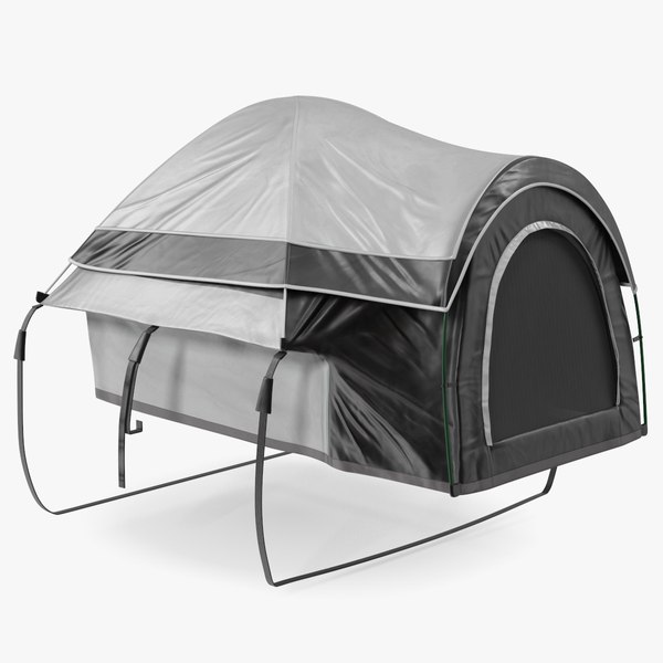 3D Full Size Truck Bed Tent Grey