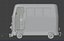 3D Stylized Cartoon van T1 Low poly Low-poly 3D model