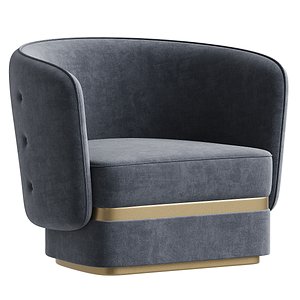 3D POEMA Armchair with armrests By Casa Magna model
